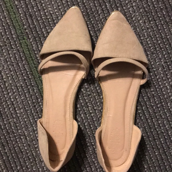 Shoes - Tan flats